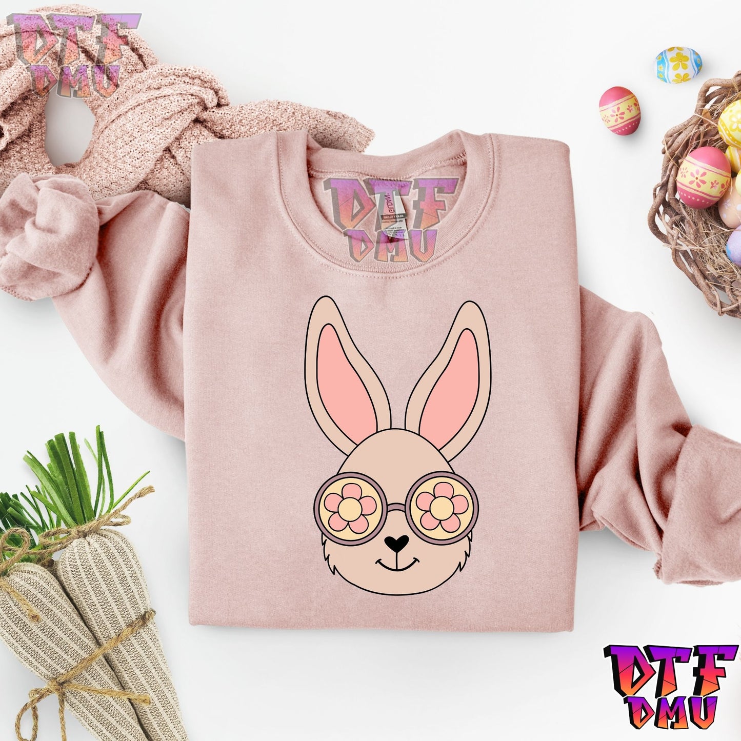 Easter Bunny DTF Transfer Print