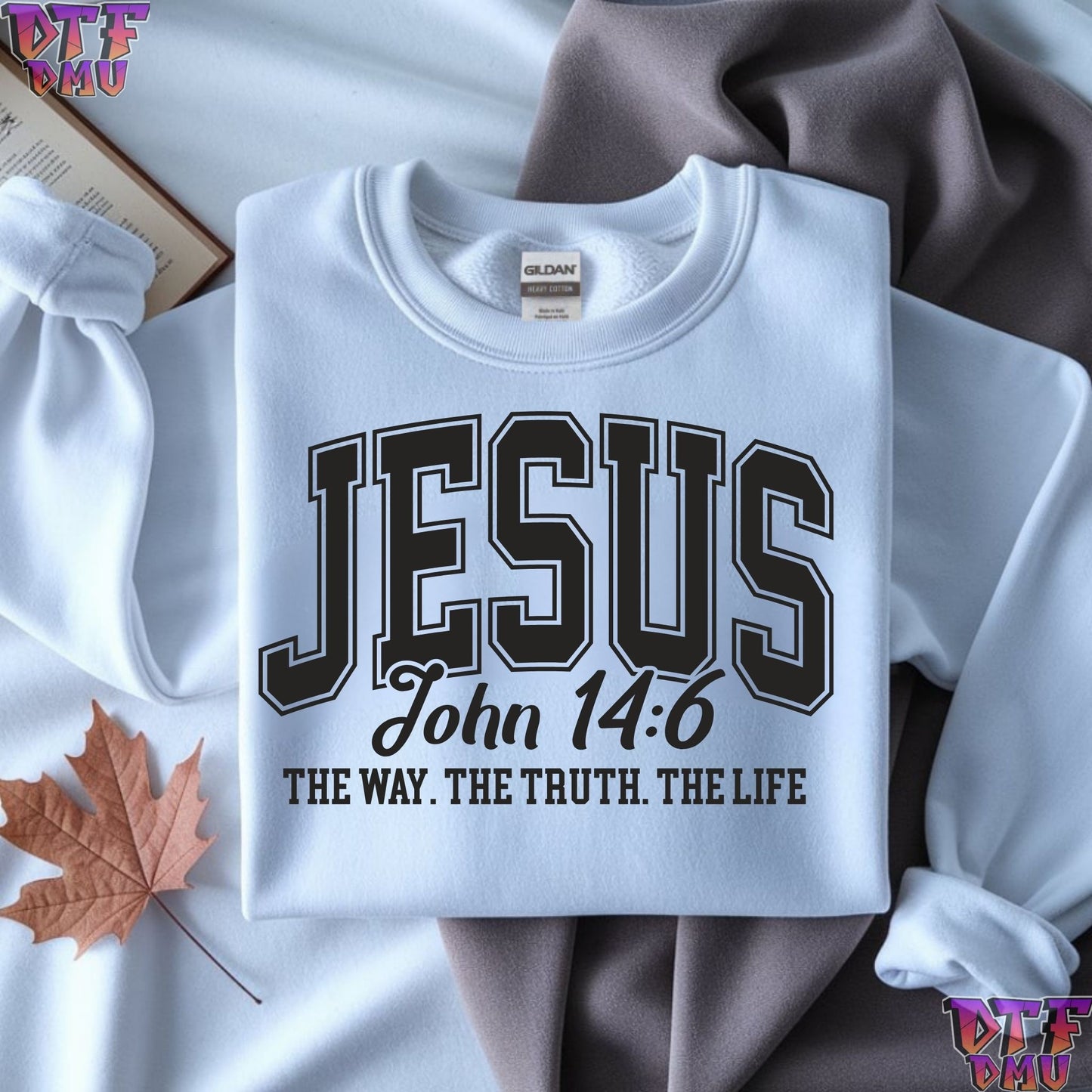 JESUS Christian DTF Transfer Print.