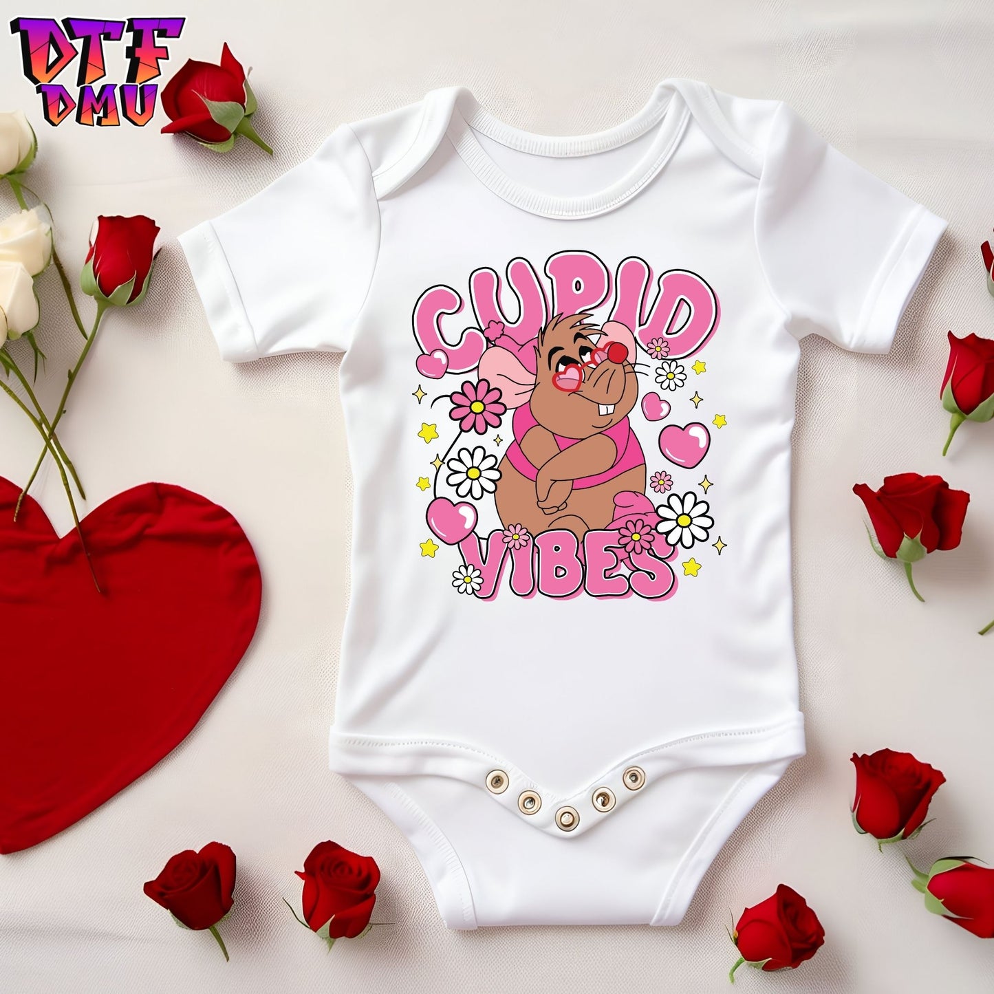 Cupid Vibes GusGus Valentine's Day DTF Transfer