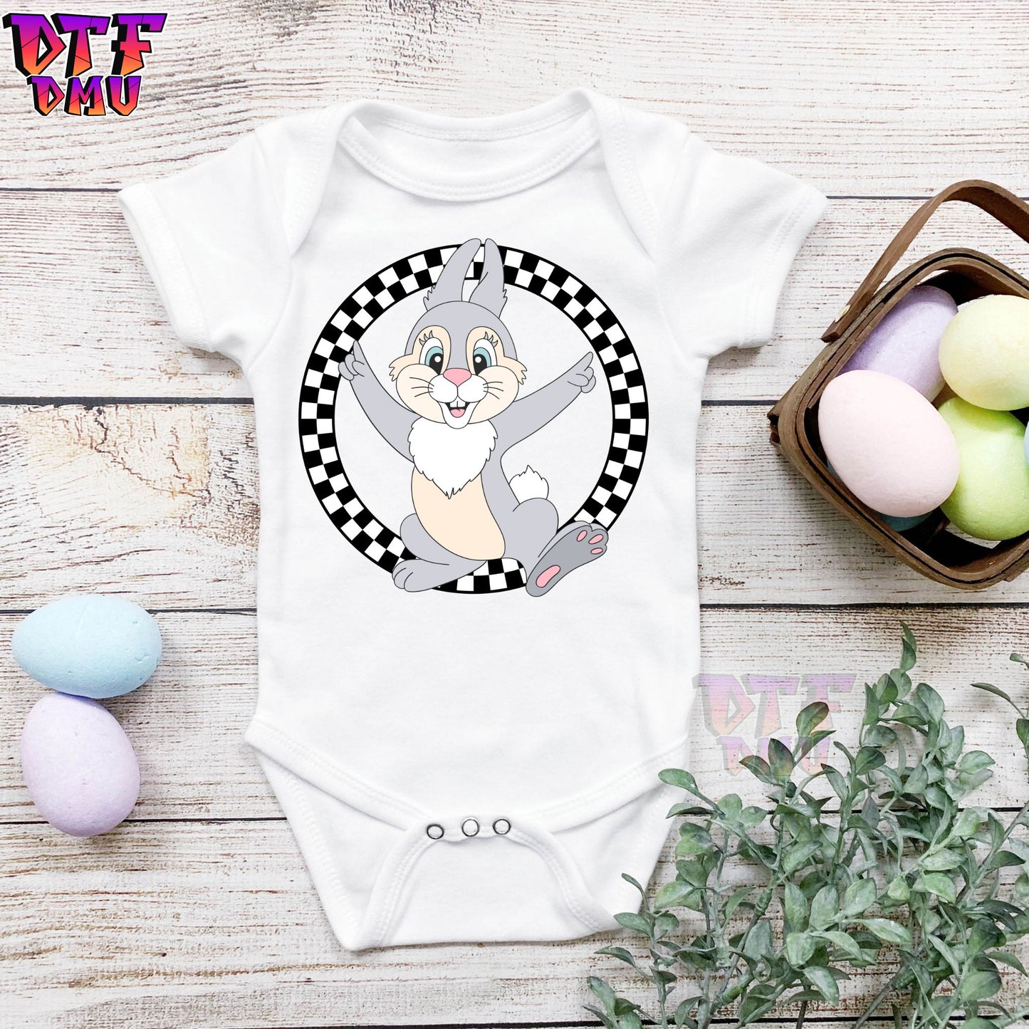 Bunnies Favorite Easter DTF Transfer Print