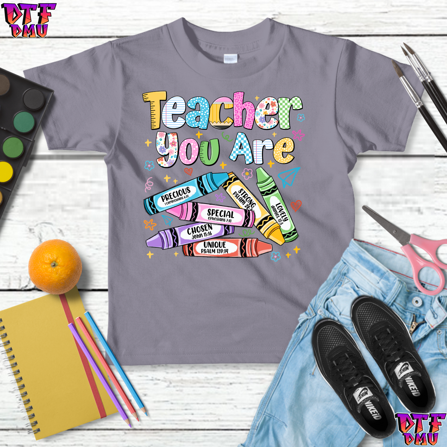 TEACHER YOU ARE Back To School DTF Transfer Print
