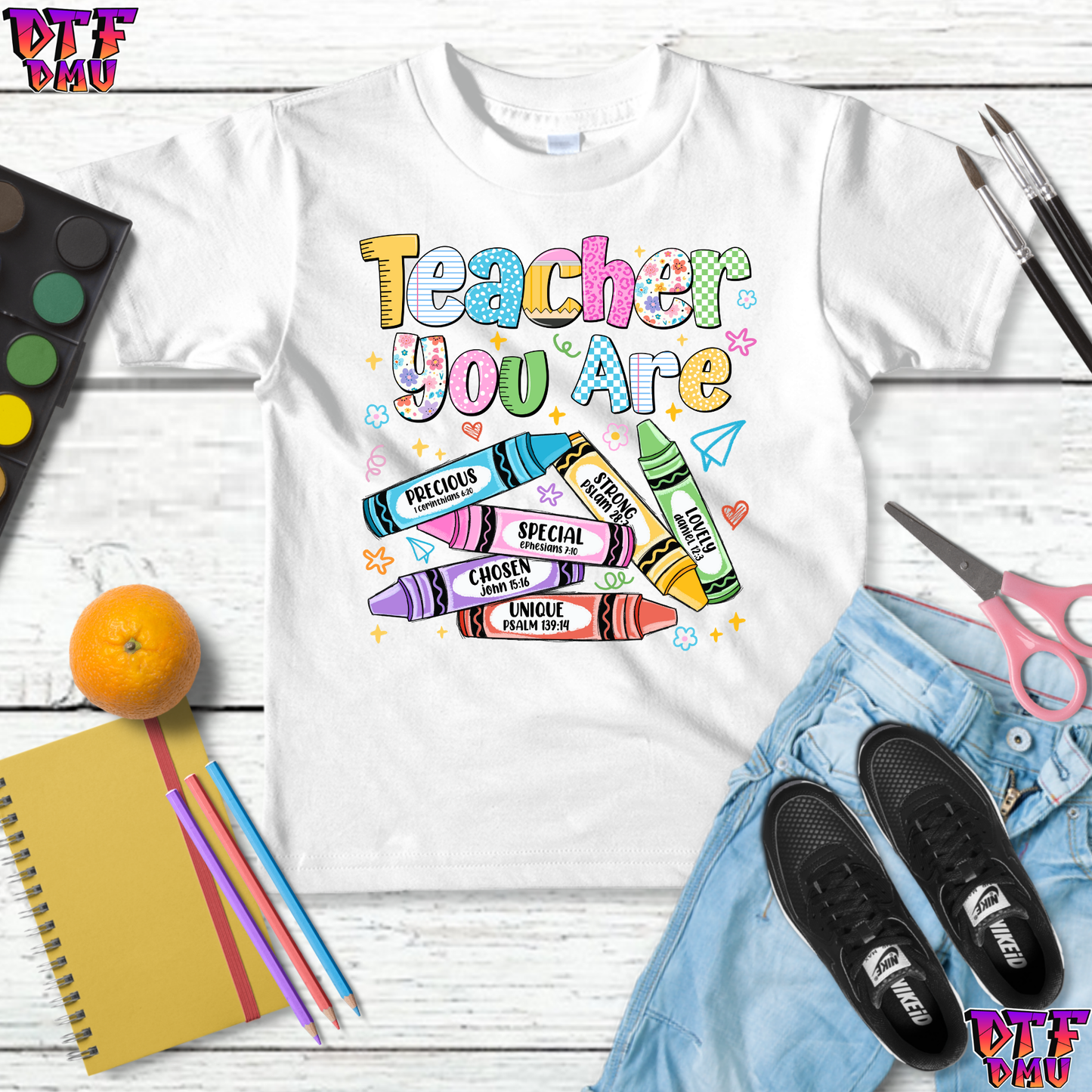 TEACHER YOU ARE Back To School DTF Transfer Print