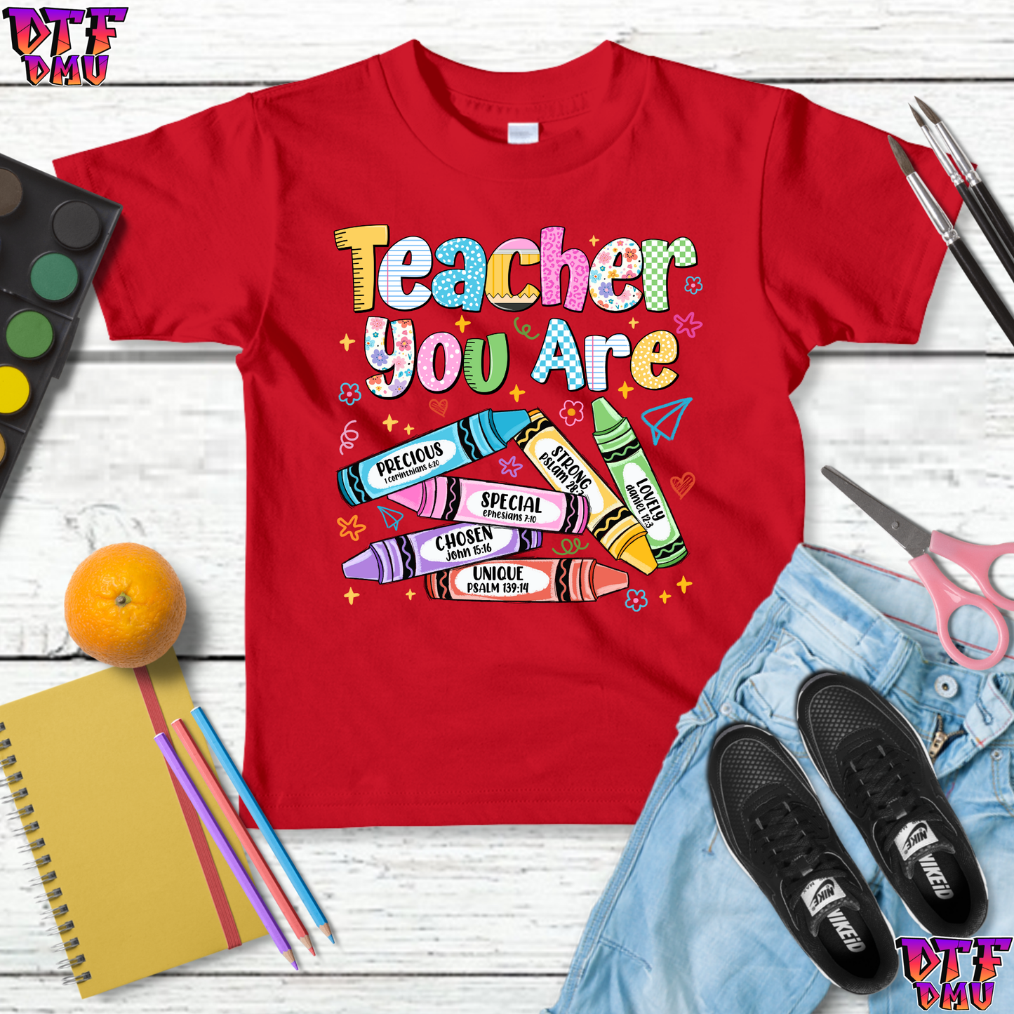 TEACHER YOU ARE Back To School DTF Transfer Print