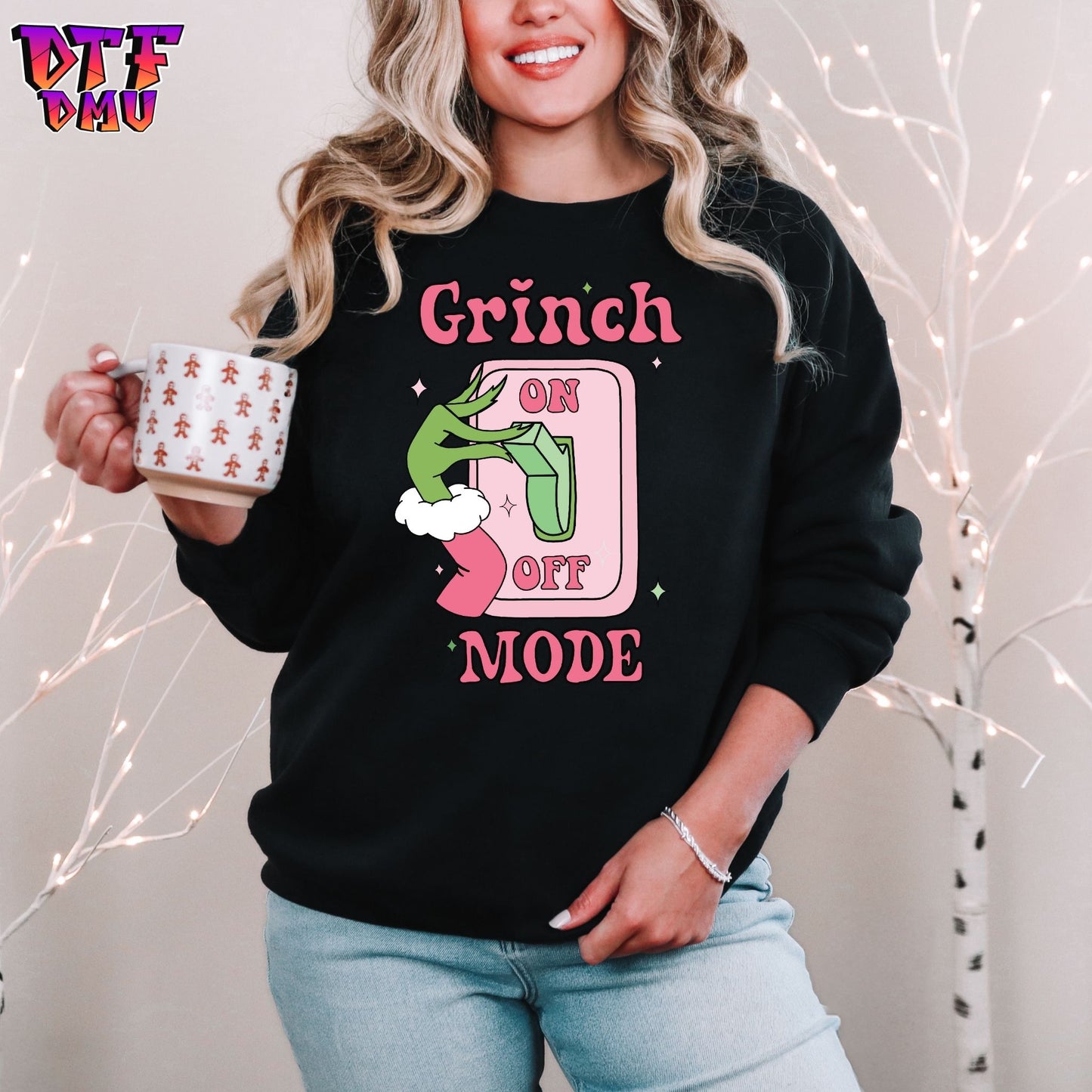 Grinch MODE DTF Transfer