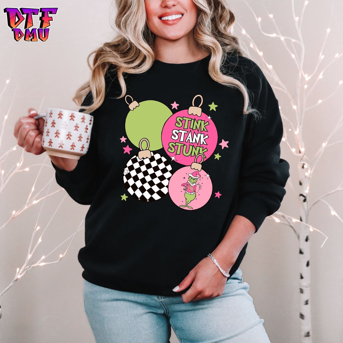 STINK STANK STUNK Grinch DTF Transfer