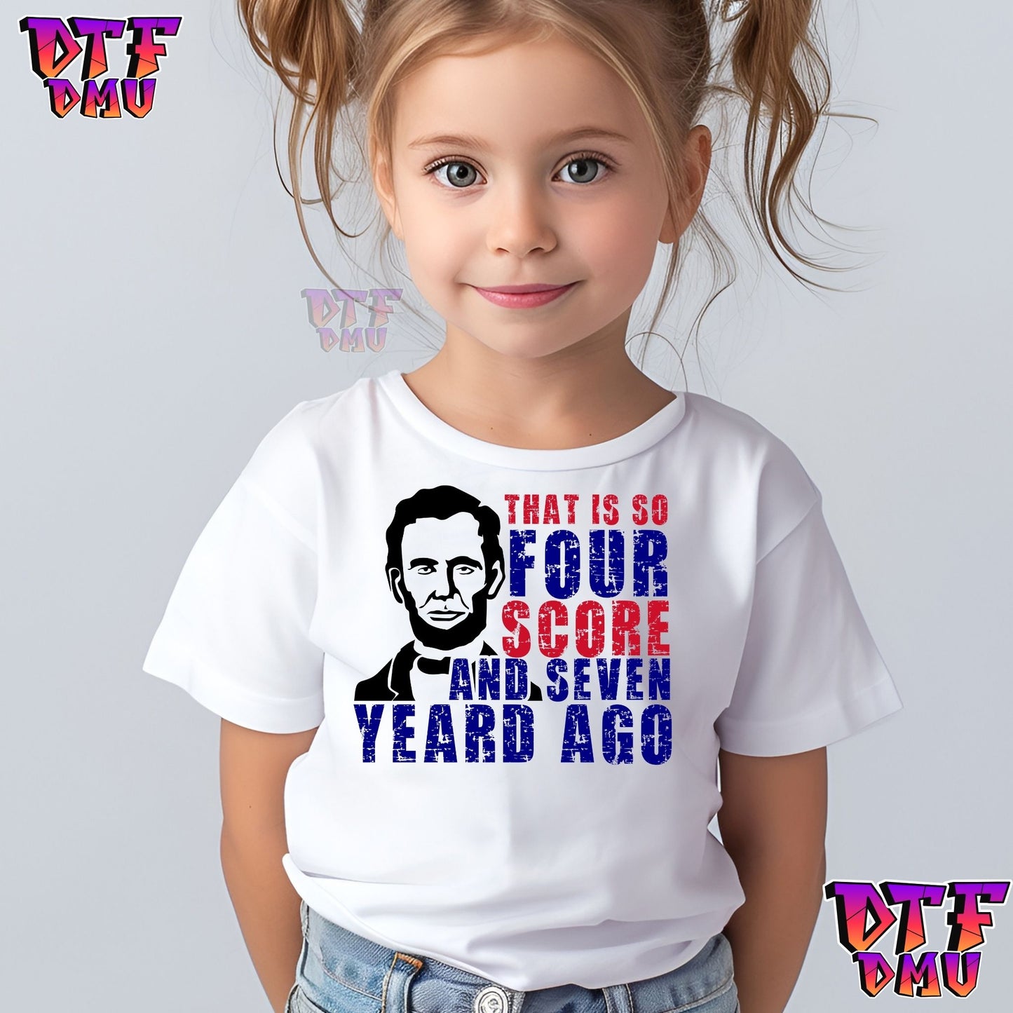 That is FOUR SCORE and 7 years Ago