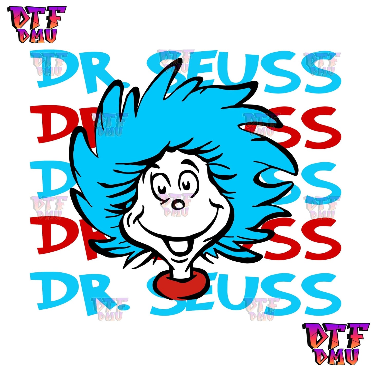 Dr. Seuss Boy/Girl Ready To Press DTF Transfer