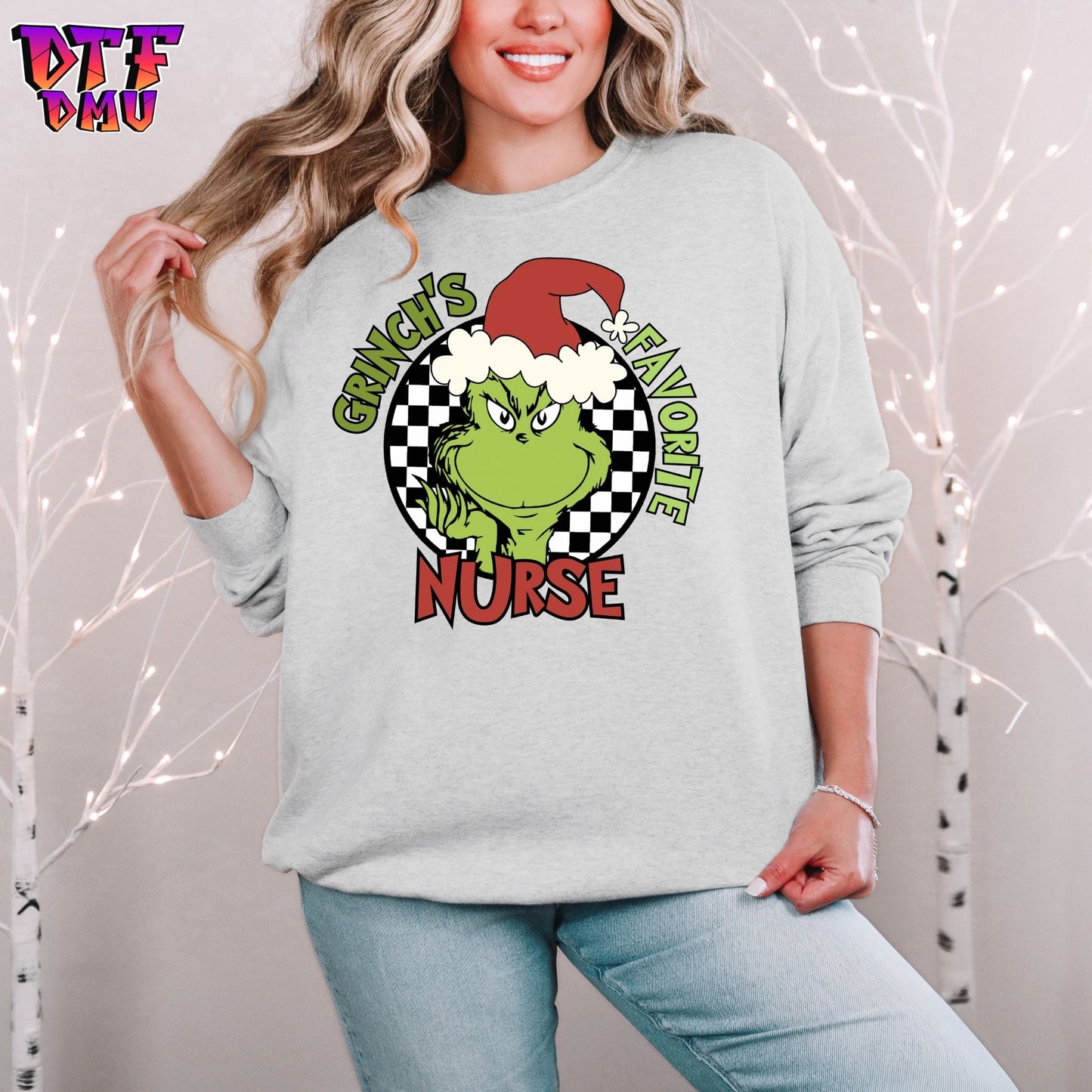 GRINCH'S FAVORITE FAMILY DTF Transfer Prints (RED HAT)