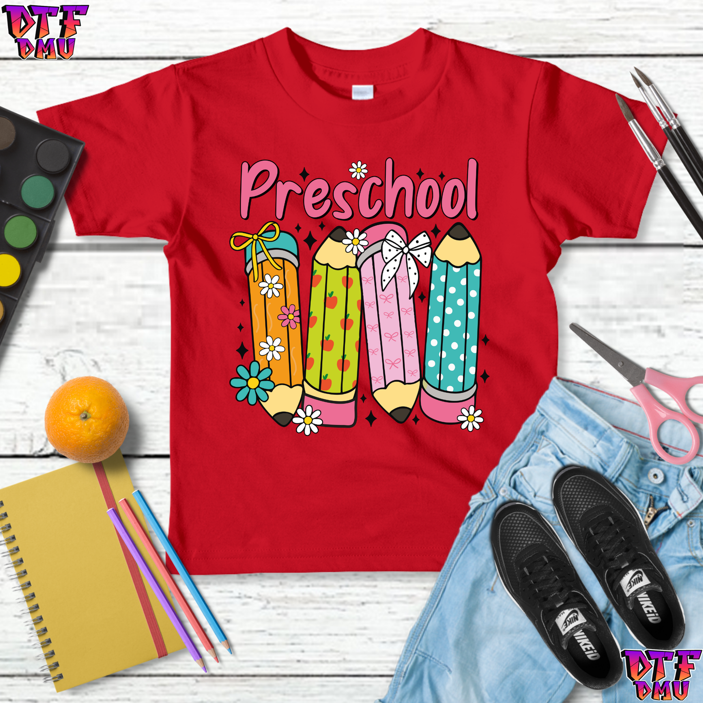 PRE-School DTF Transfer Print