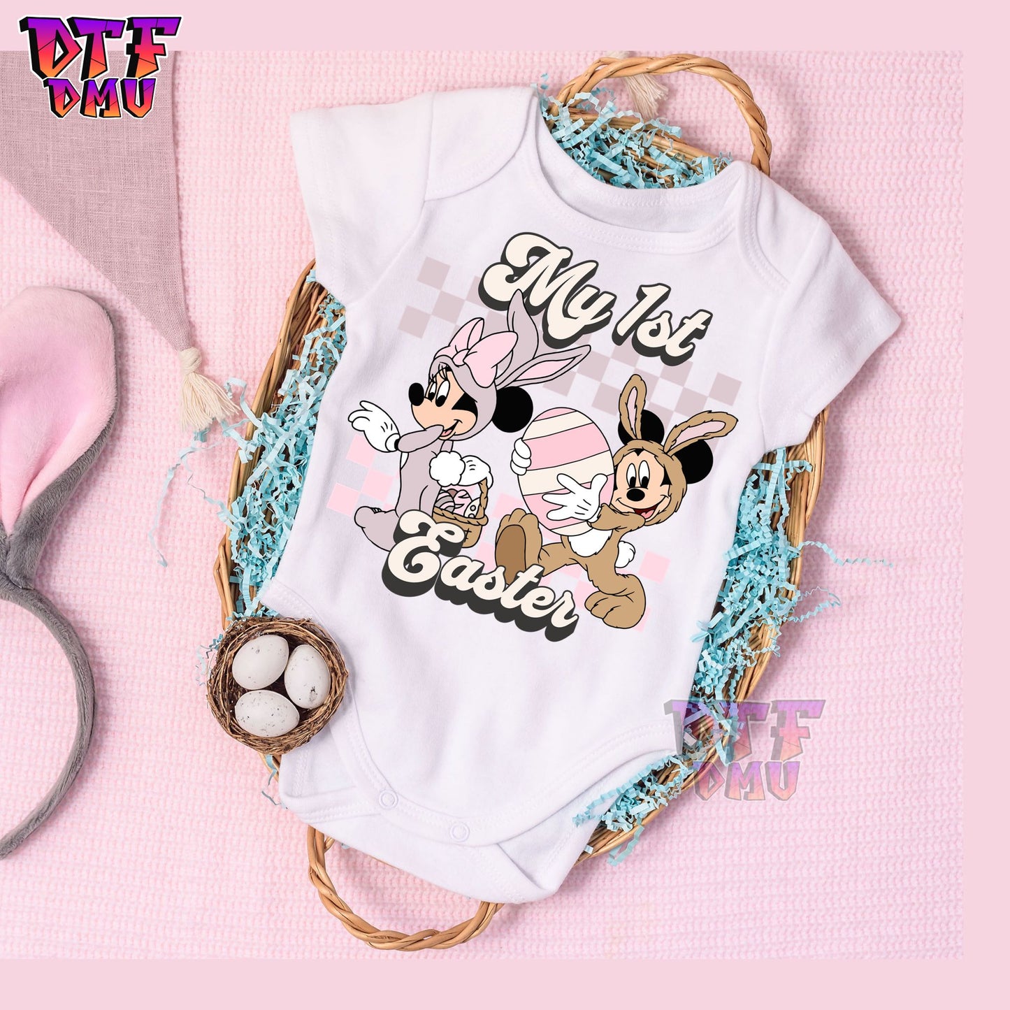 My 1st Easter DTF Transfer Print