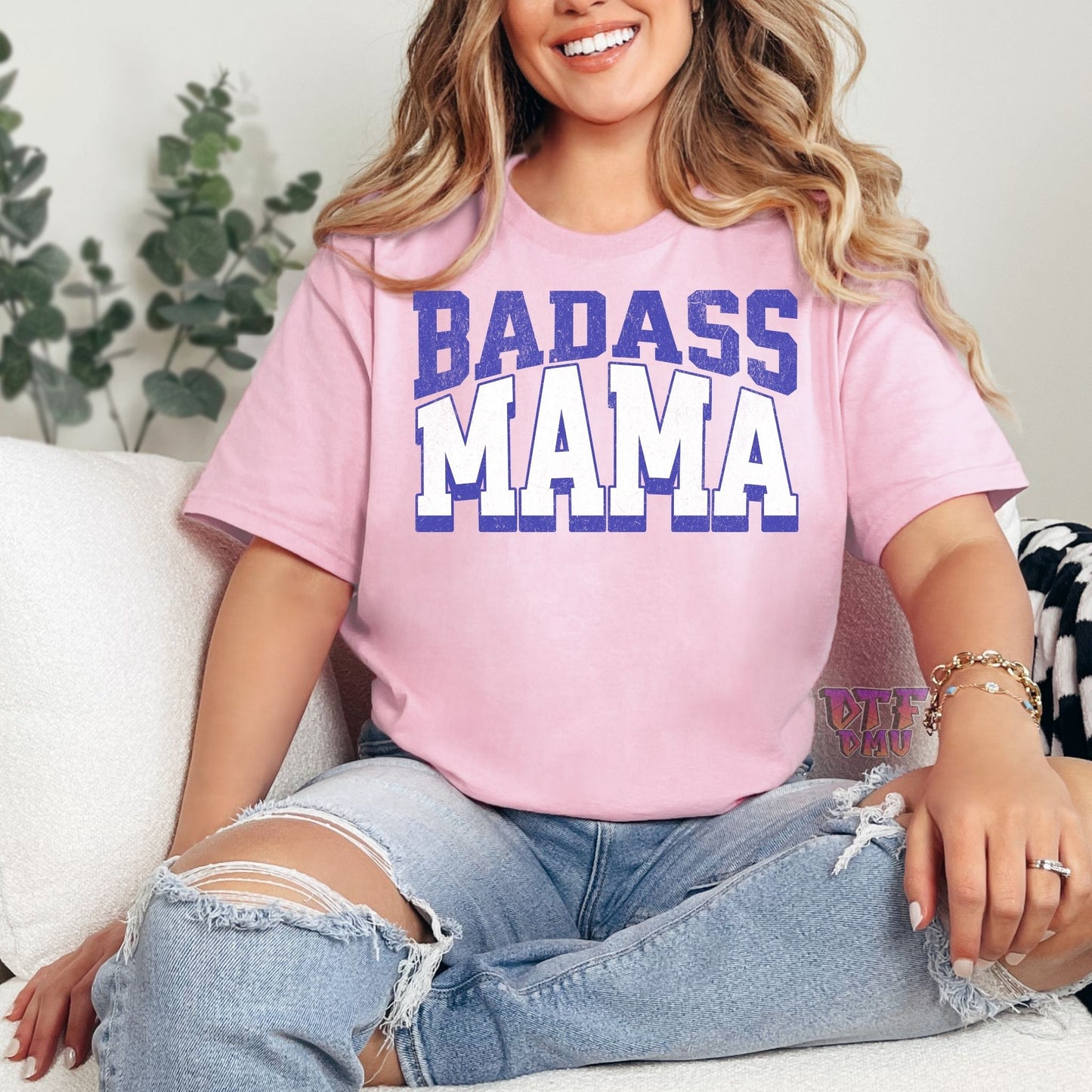 BADASS MAMA DTF Ready To Apply Transfer