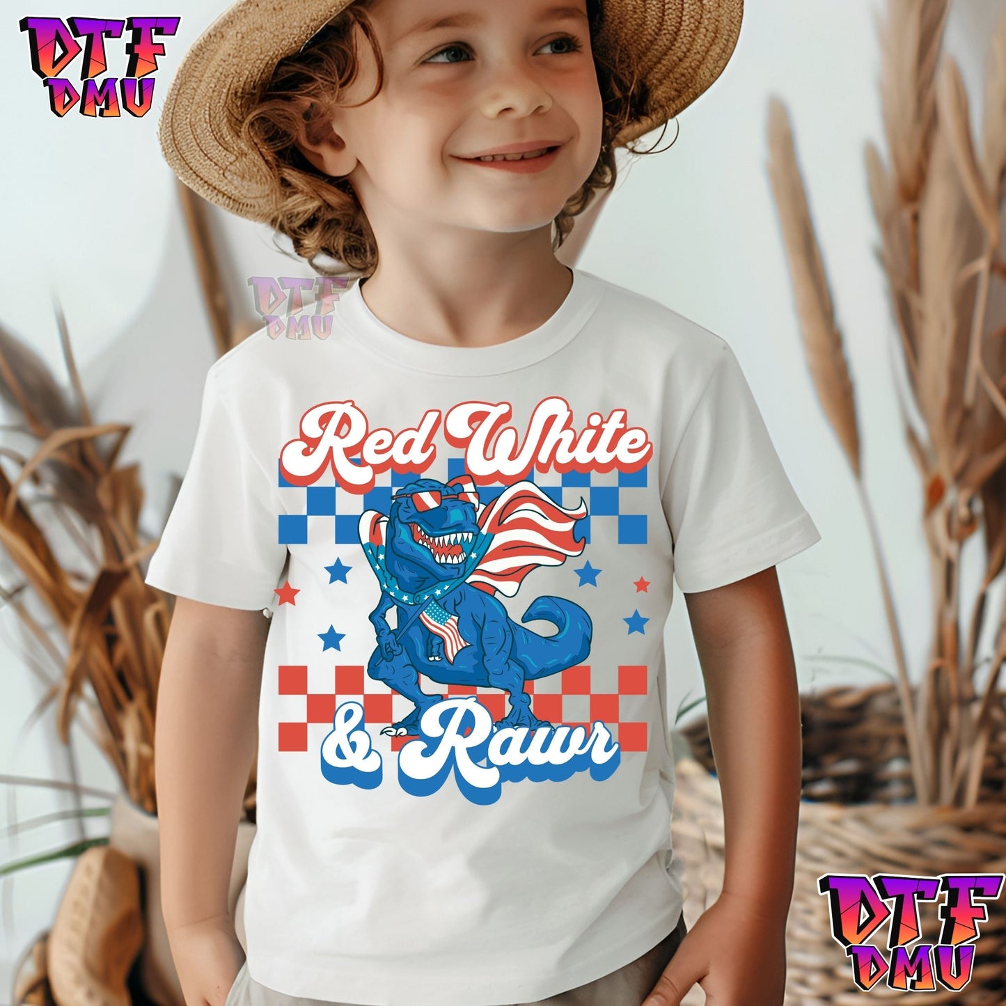 RED WHITE & RAWR