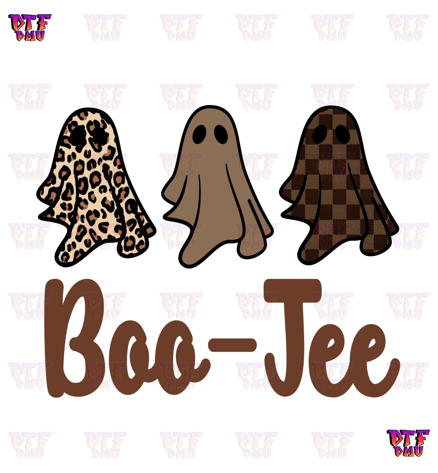 Boo-Jee (DTF Ready to Apply Transfer Print)
