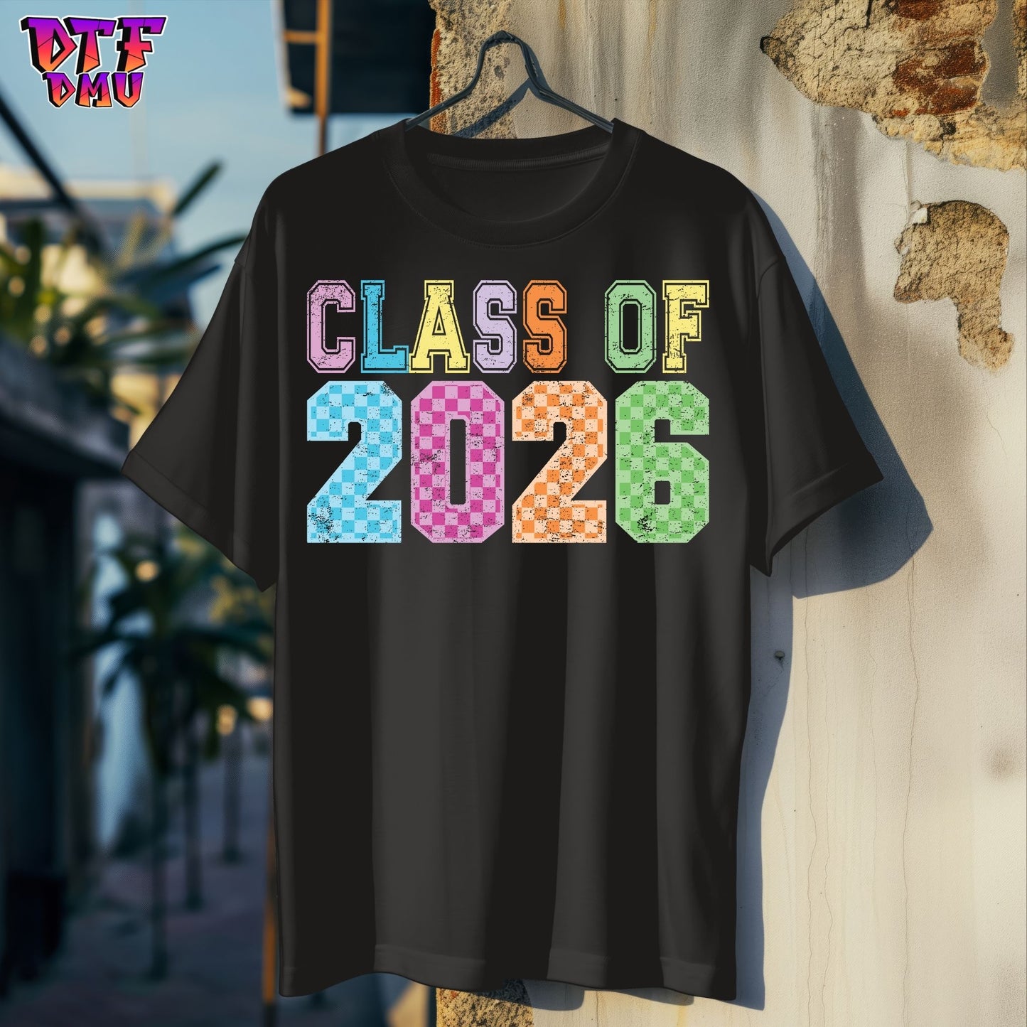 Class Of 2026 Graduation DTF Transfer Print only.
