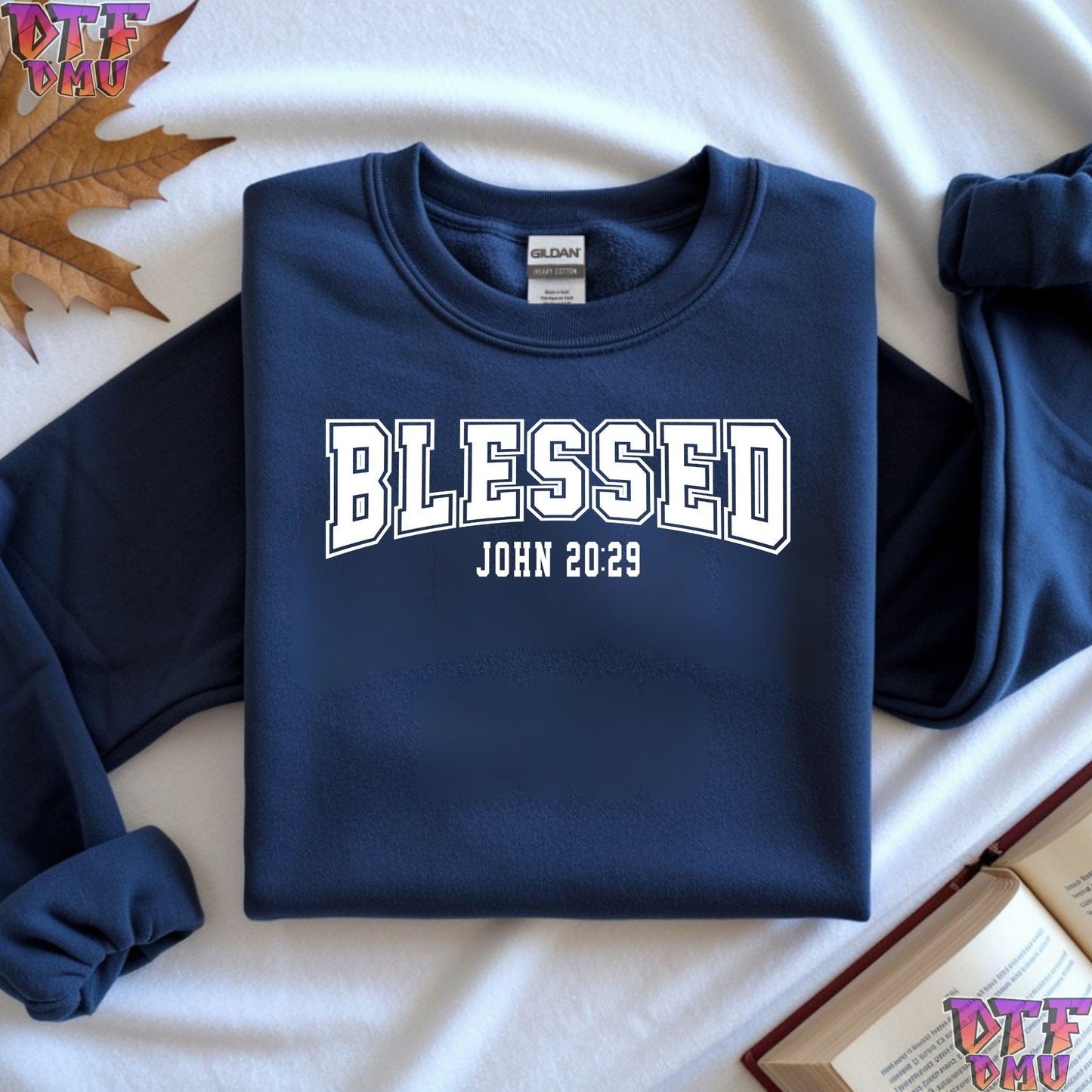 BLESSED Christian DTF Transfer Print.