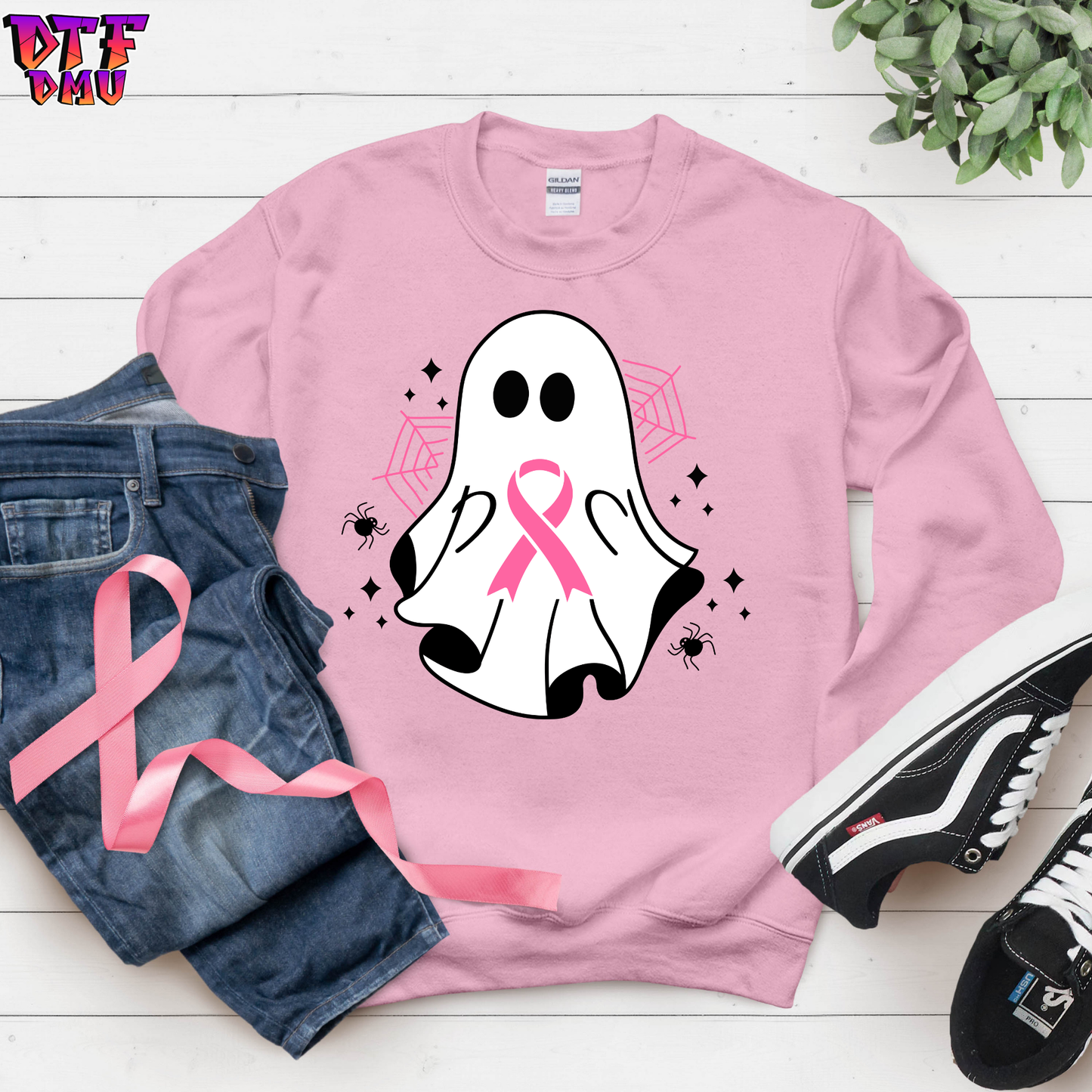 Breast Cancer Is BOO SHEET DTF Transfer Print.