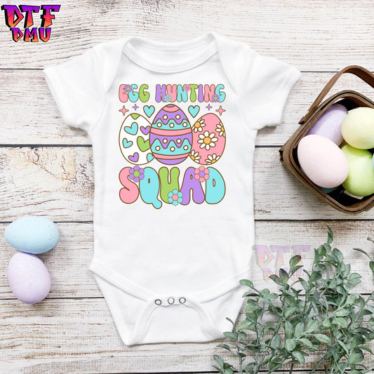 Egg Hunting SQUAD DTF Transfer Print
