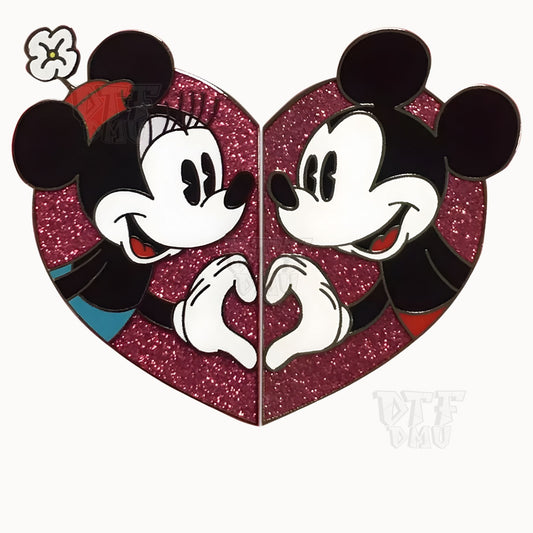 Love Heart Valentine's Day DTF Transfer Print Only