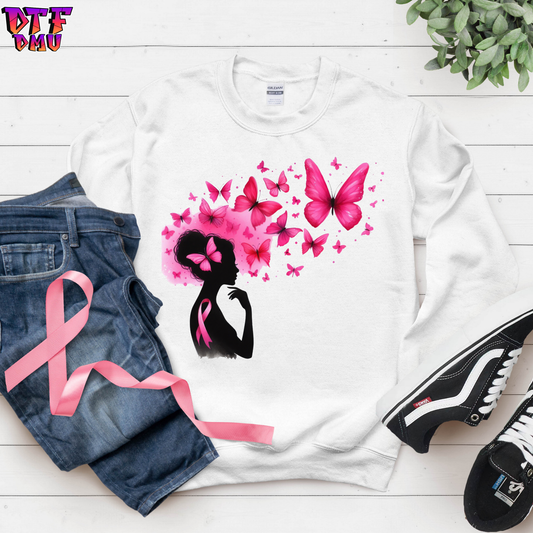 Breast Cancer DTF Transfer Print.