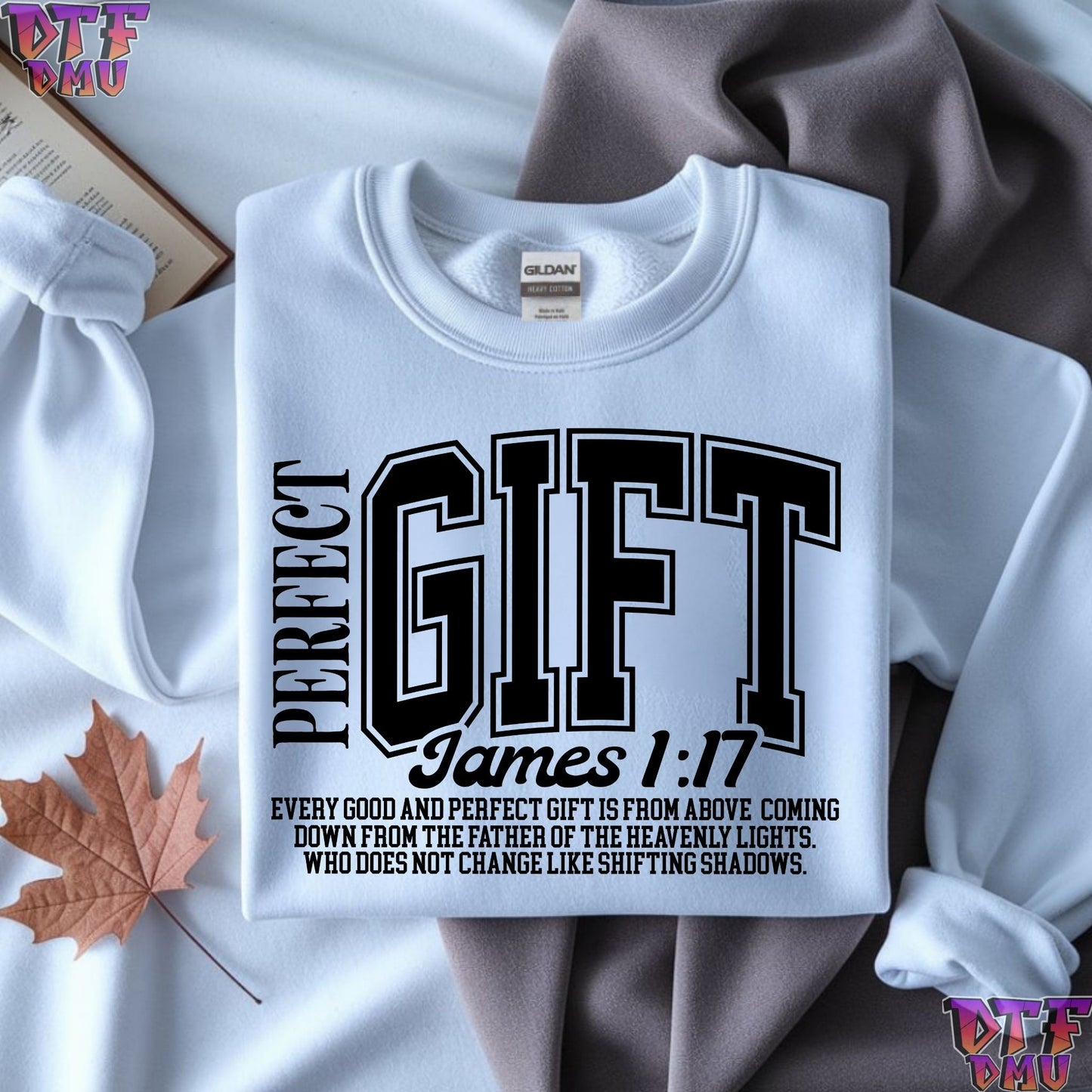 PERFECT GIFT Christian DTF Transfer Print.