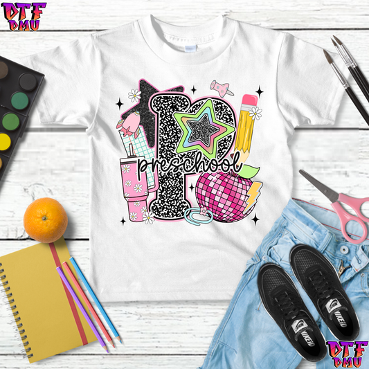 Composition Grade Back to School DTF Transfer Print