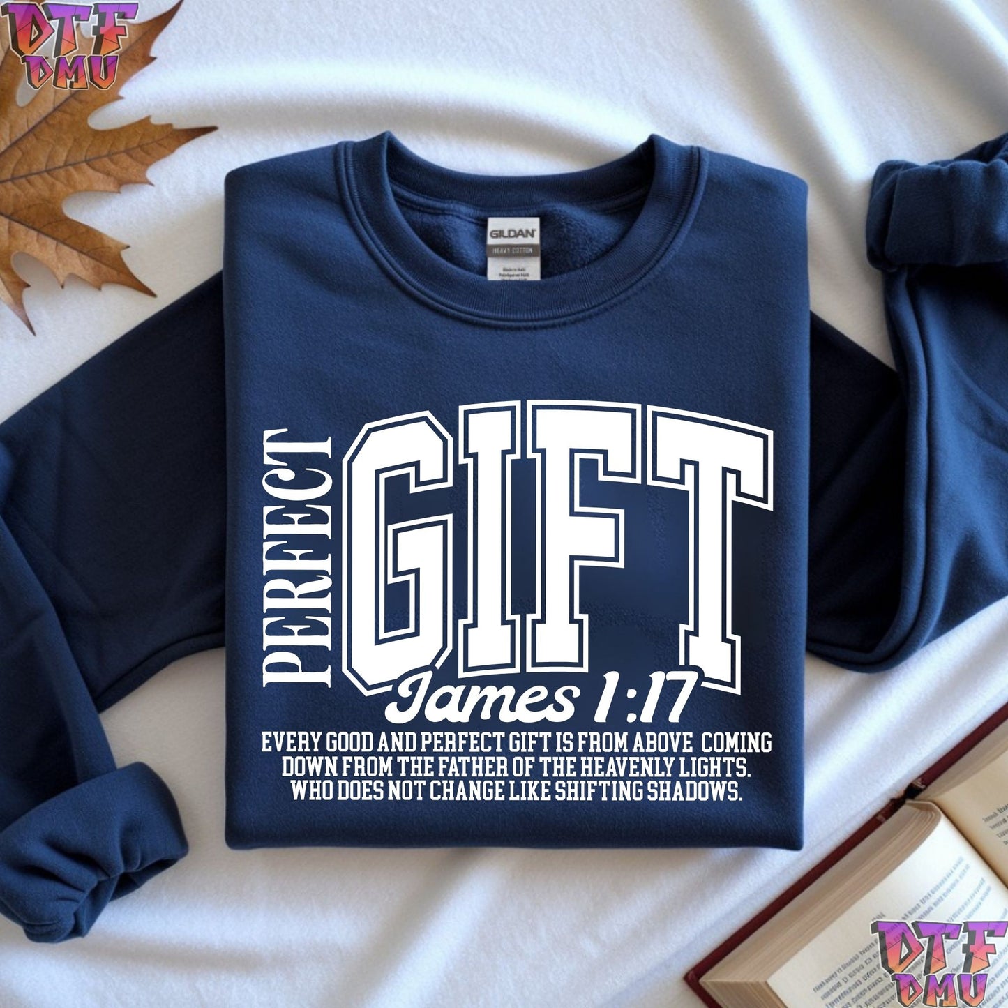 PERFECT GIFT Christian DTF Transfer Print.