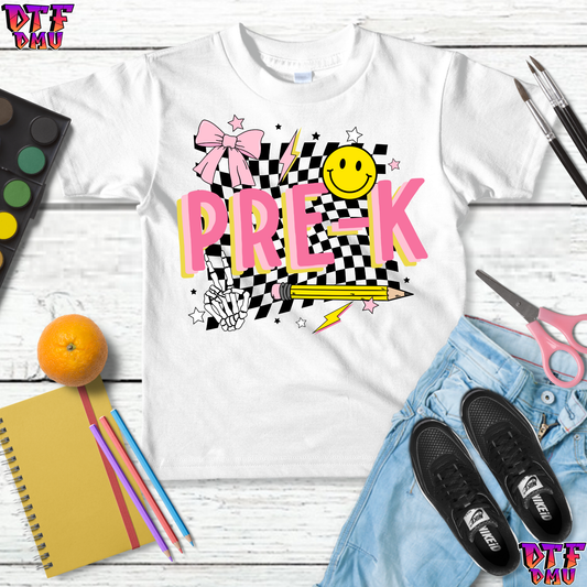 RETRO Boys & Girls Print Back to School DTF Transfer Print