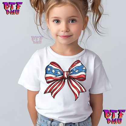 USA FLAG BOW