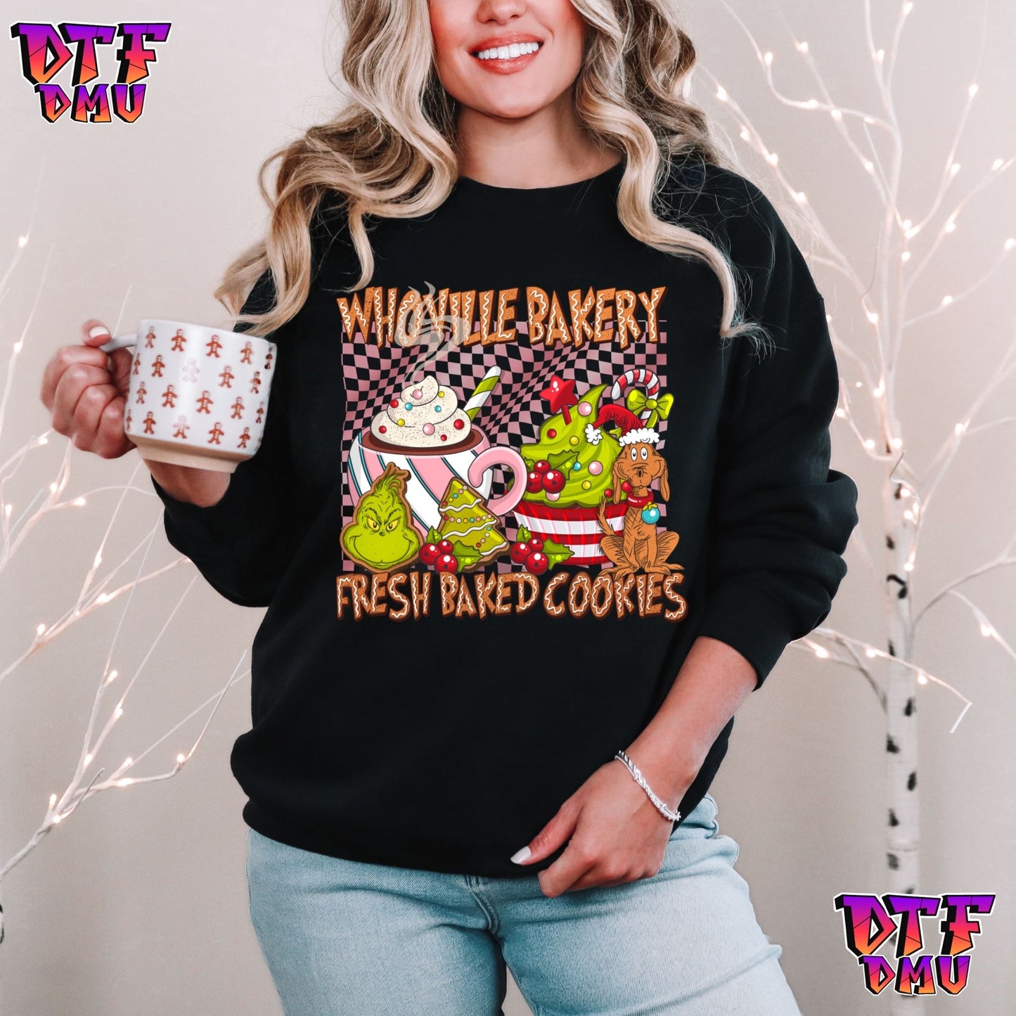 Whoville Bakery Fresh Baked Cookies DTF Transfer Print
