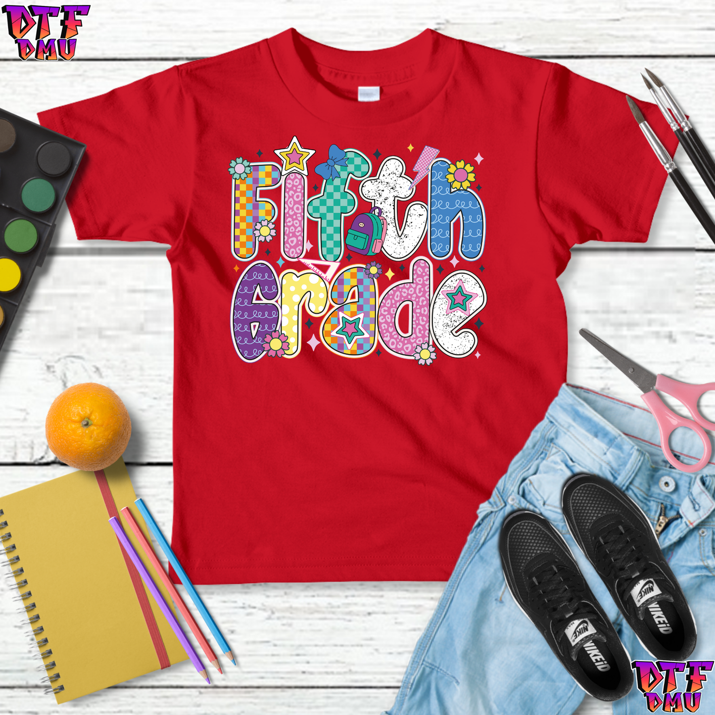 GRADE School DTF Transfer Print