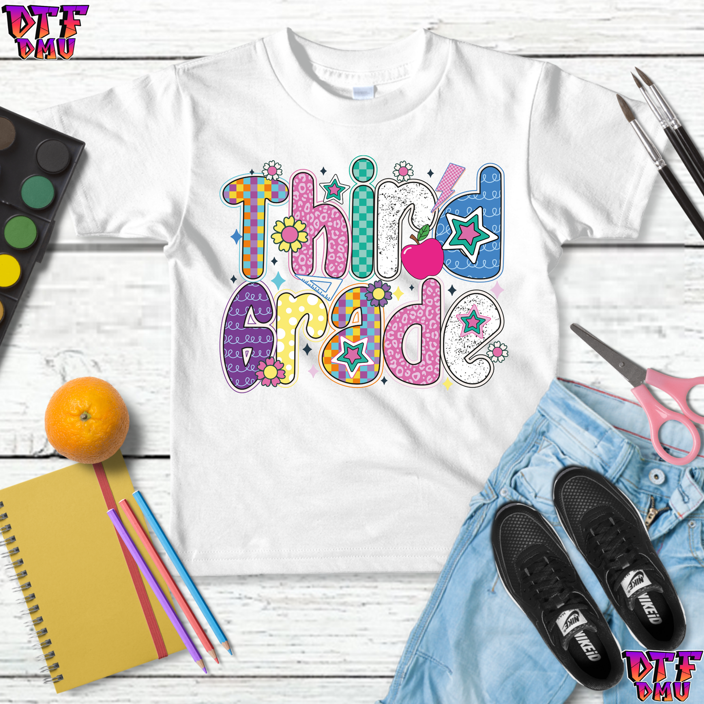 GRADE School DTF Transfer Print