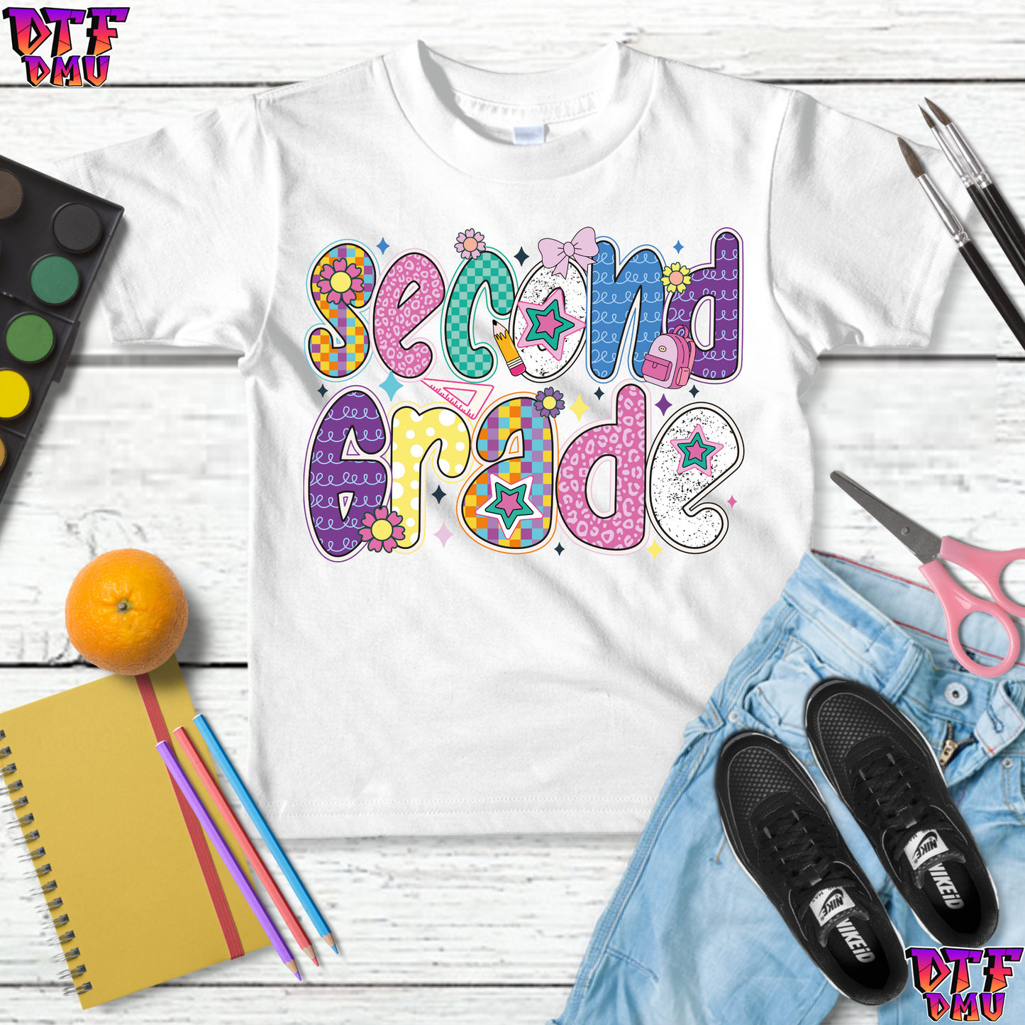 GRADE School DTF Transfer Print