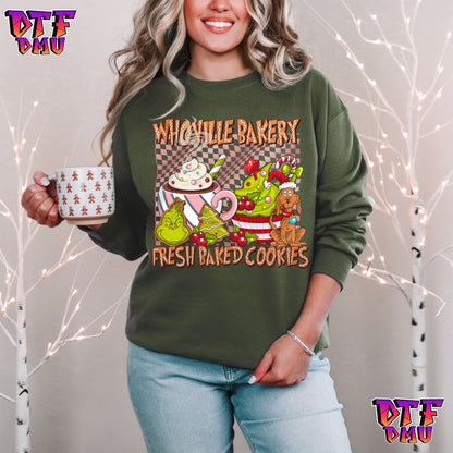 Whoville Bakery Fresh Baked Cookies DTF Transfer Print