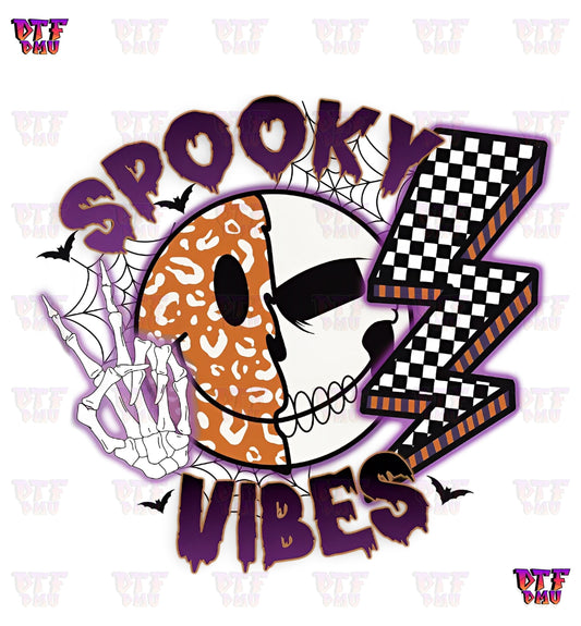 Spooky Vibes (DTF Ready to Apply Transfer Print)