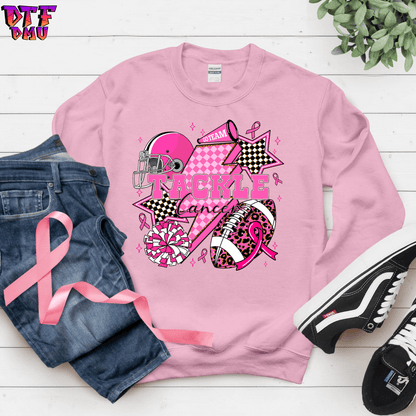TACKLE Cancer DTF Transfer Print.