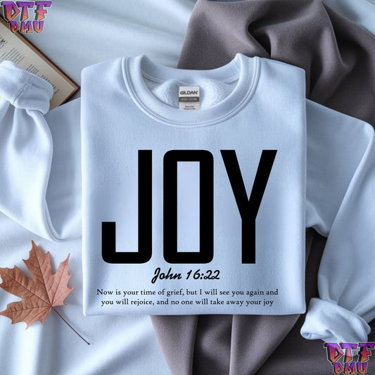 JOY Christian DTF Transfer Print.