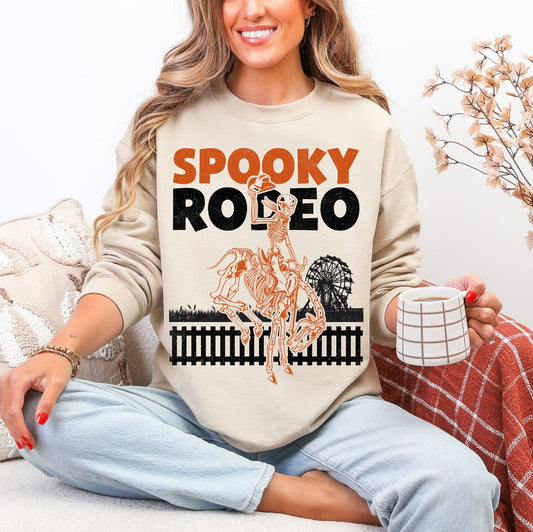 Spooky Rodeo Halloween DTF Transfer