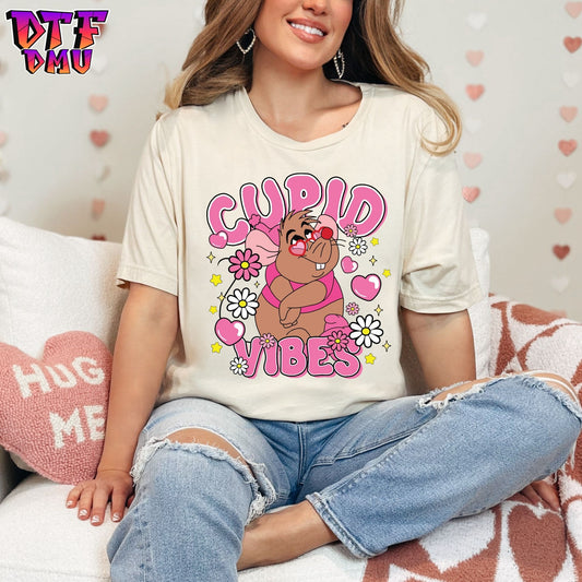 Cupid Vibes GusGus Valentine's Day DTF Transfer