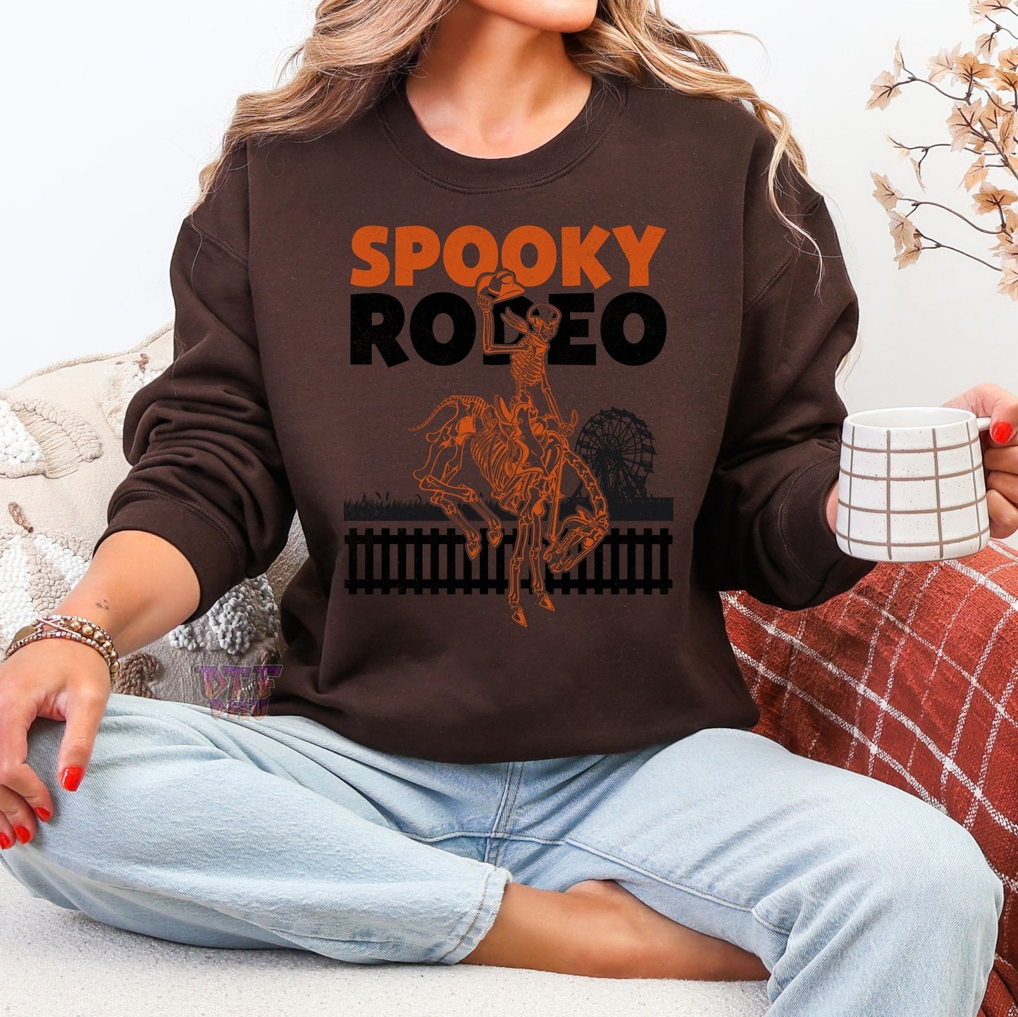 Spooky Rodeo Halloween DTF Transfer