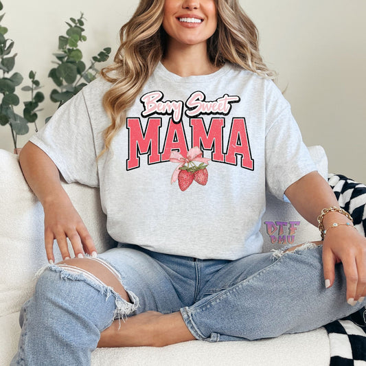 BERRY SWEET MAMA DTF Ready To Apply Transfer
