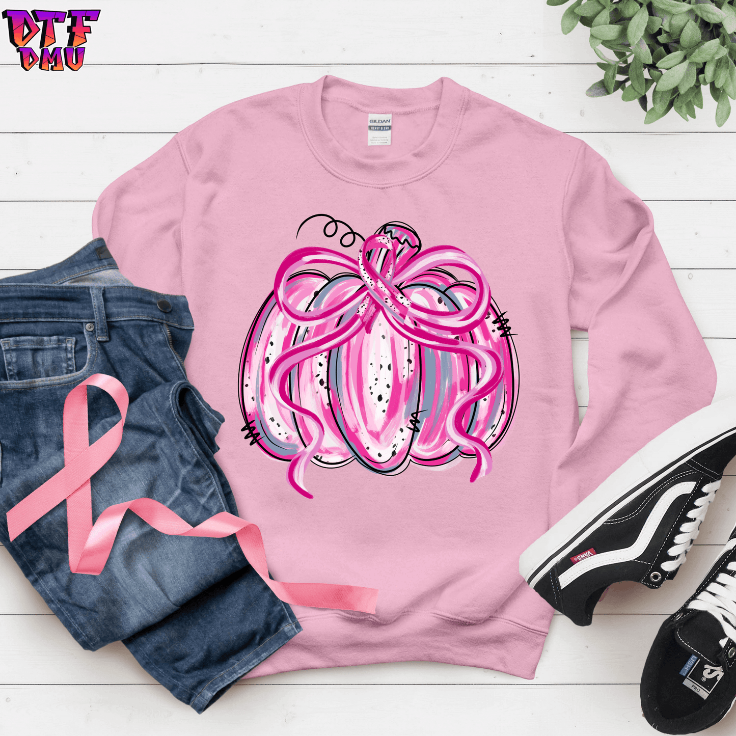 TOGETHER WE FIGHT CANCER DTF Transfer Print.