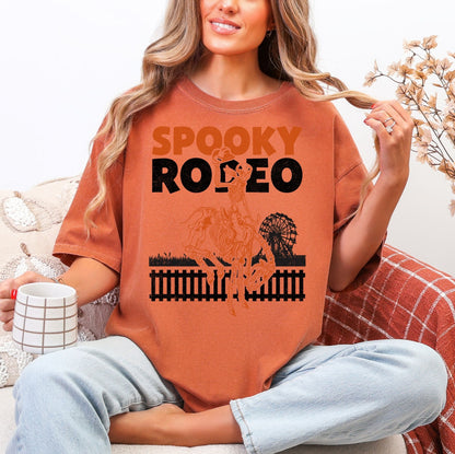 Spooky Rodeo Halloween DTF Transfer