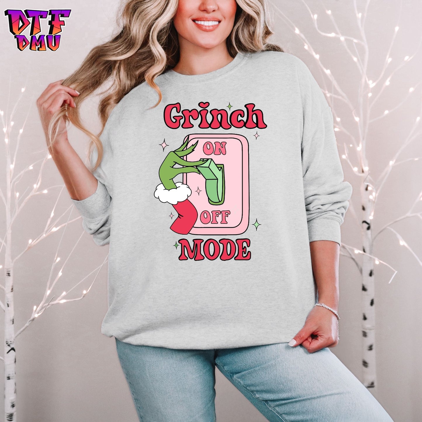 Grinch MODE DTF Transfer