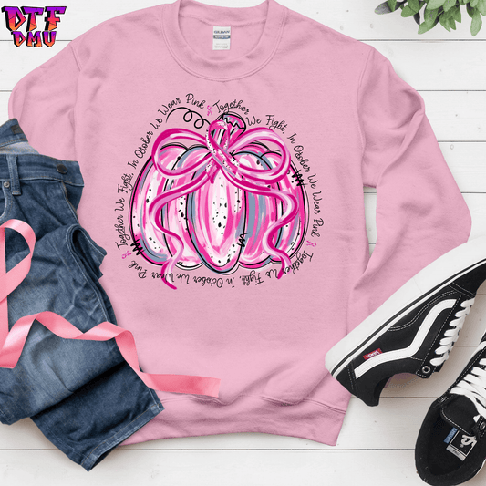 TOGETHER WE FIGHT CANCER DTF Transfer Print.