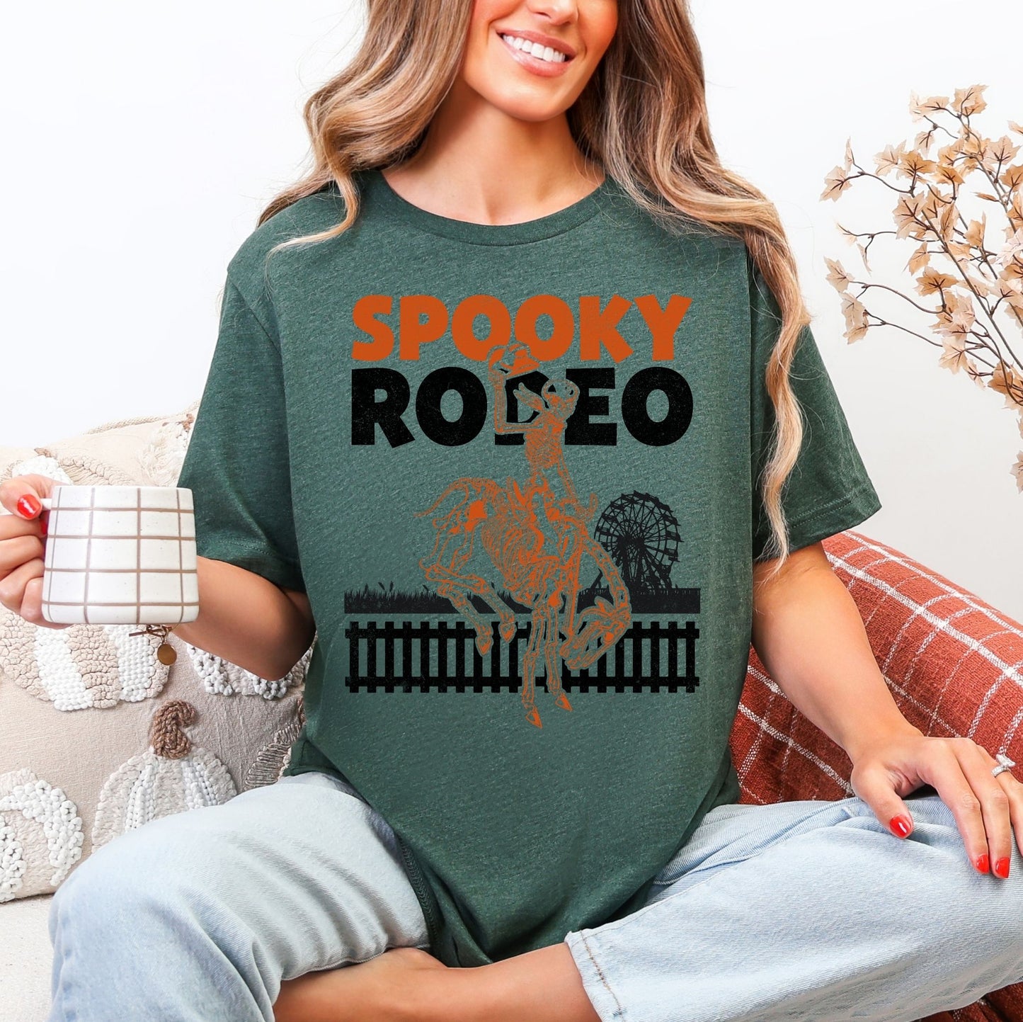 Spooky Rodeo Halloween DTF Transfer