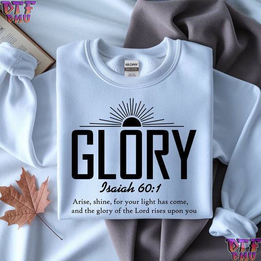 GLORY Christian DTF Transfer Print