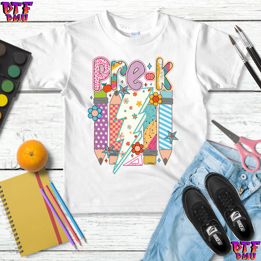 RETRO GRADE School DTF Transfer Print