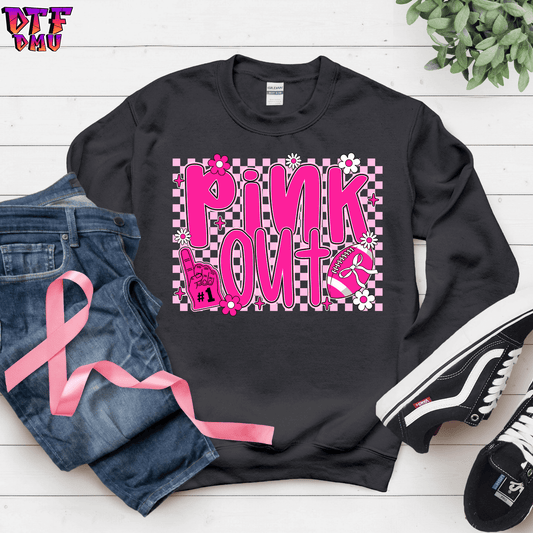 PINK OUT CANCER DTF Transfer Print.
