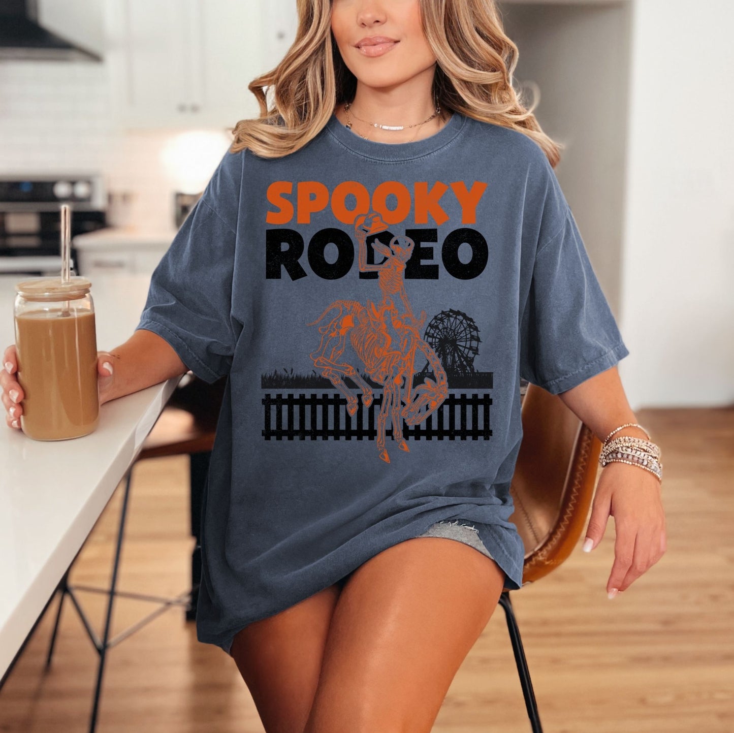 Spooky Rodeo Halloween DTF Transfer