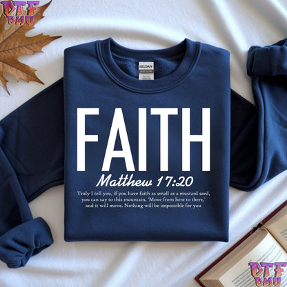 FAITH Christian DTF Transfer Print.